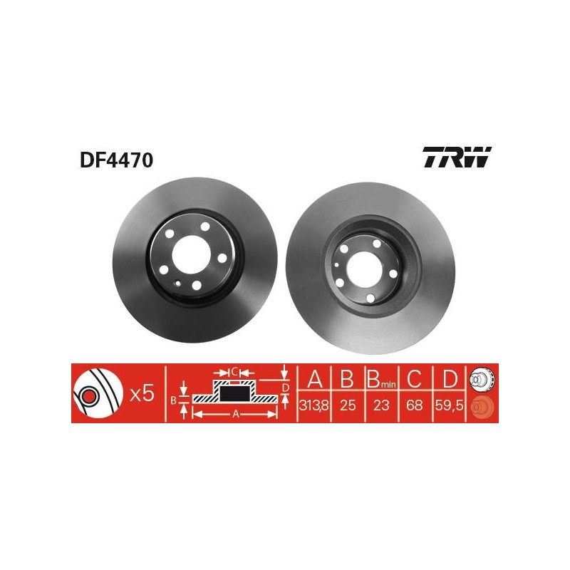 PAIRE DE DISQUES
