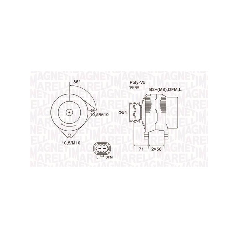 ALT EQ POUR OPEL CORSA D / ZAFIRA