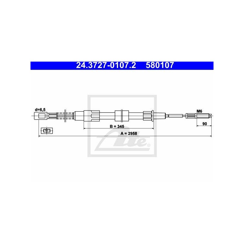 CABLE DE FREIN A MAIN