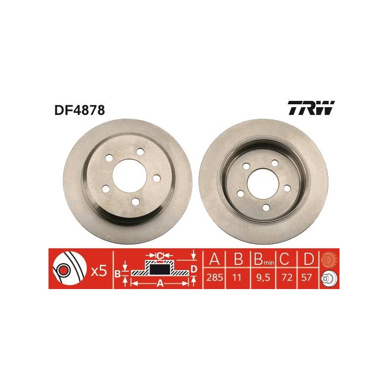 PAIRE DE DISQUES