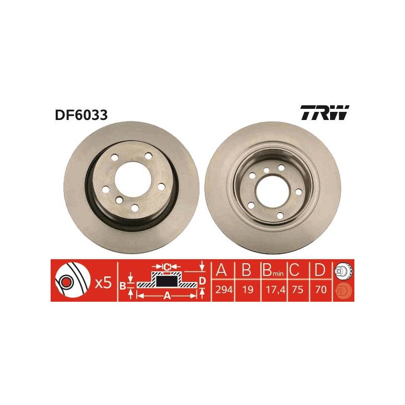 PAIRE DE DISQUES