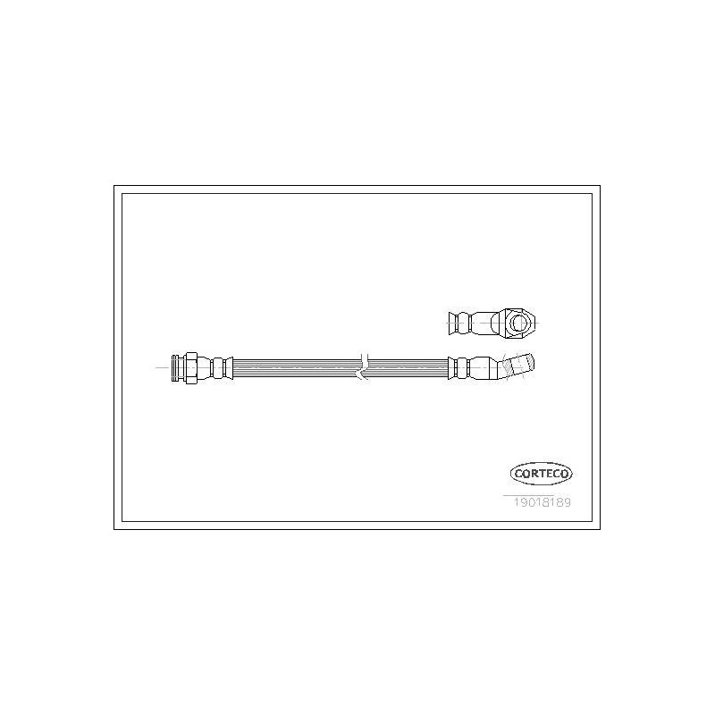 FLEXIBLE DE FREIN FIAT-FIAT L.T.
