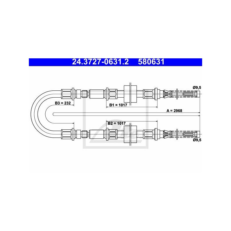 CABLE DE FREIN A MAIN