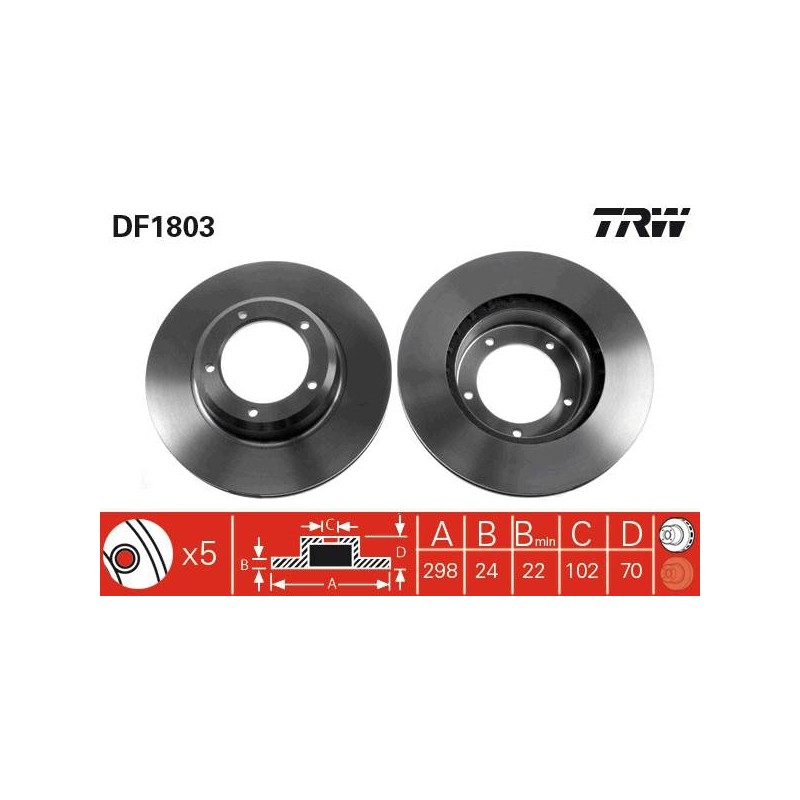 PAIRE DE DISQUES