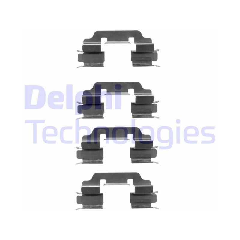 KIT ACCESSOIRES PLAQUETTES DE FREIN