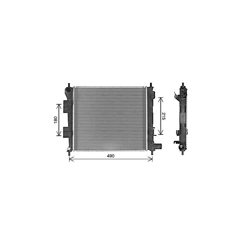 RAD EAU-VL/VUL- HYUNDAI - PRE