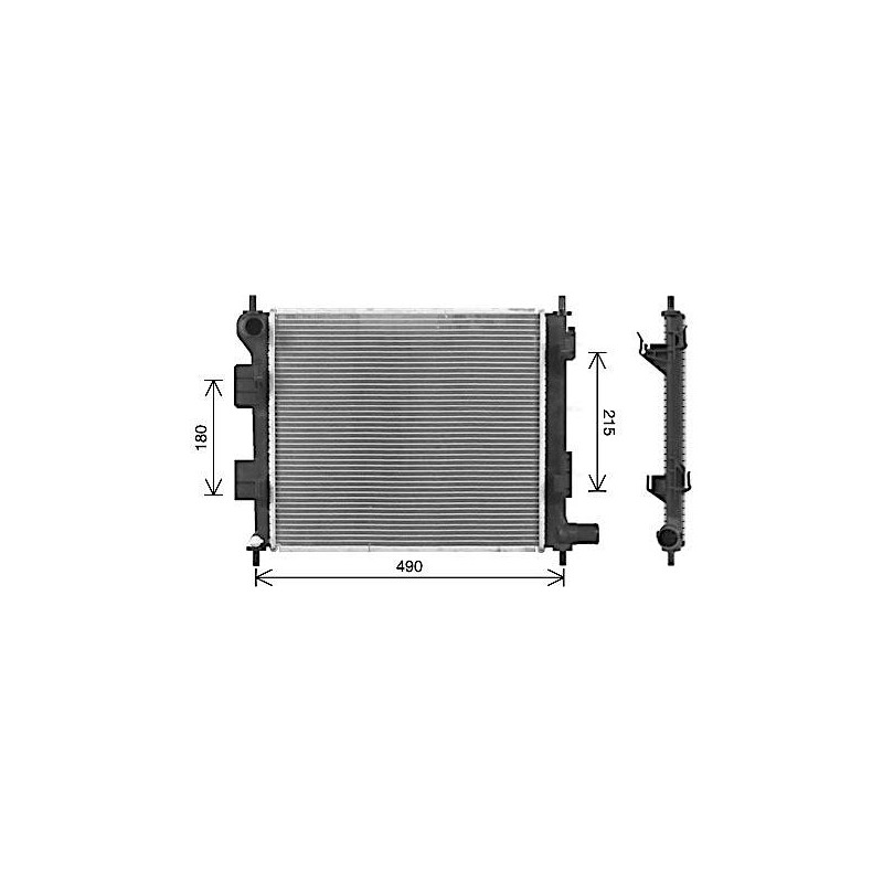 RAD EAU-VL/VUL- HYUNDAI - PRE
