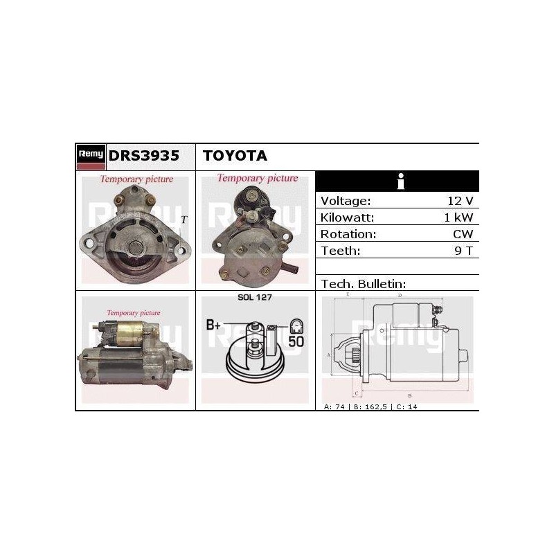DEMARREUR - REMY REMANUFACTURED - T