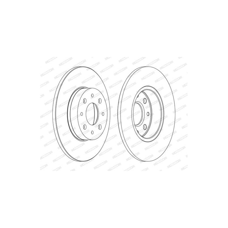 DISQUES DE FREIN VL (2P.)