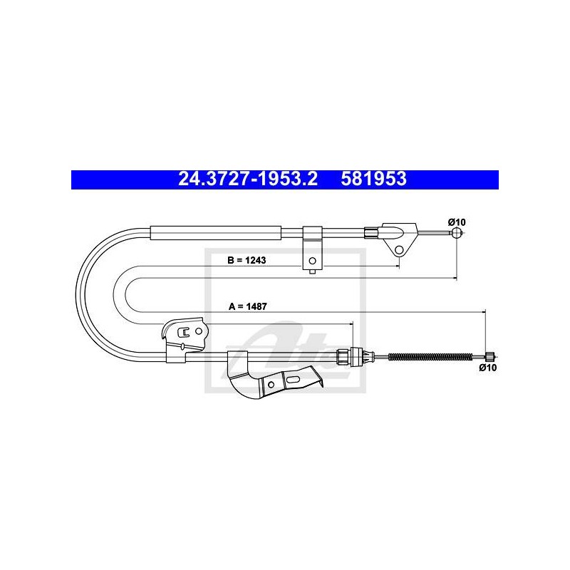 CABLE DE FREIN A MAIN