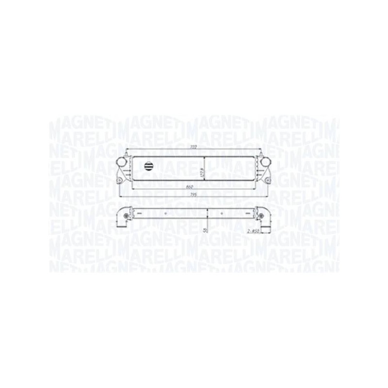 INTERCOOLER FIAT SEDICI 1.9 D MJET