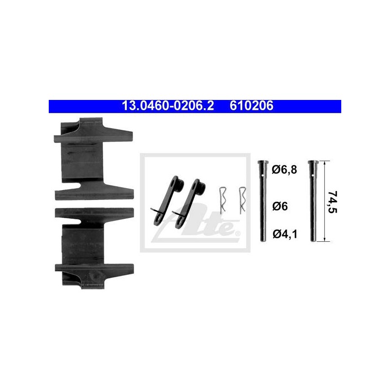 ACCESSOIRES PLAQUETTES DE FREIN
