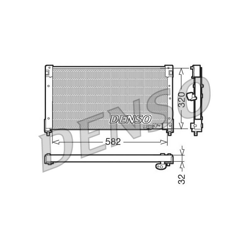 CONDENSEUR HONDA ACCORD-ROVER 620