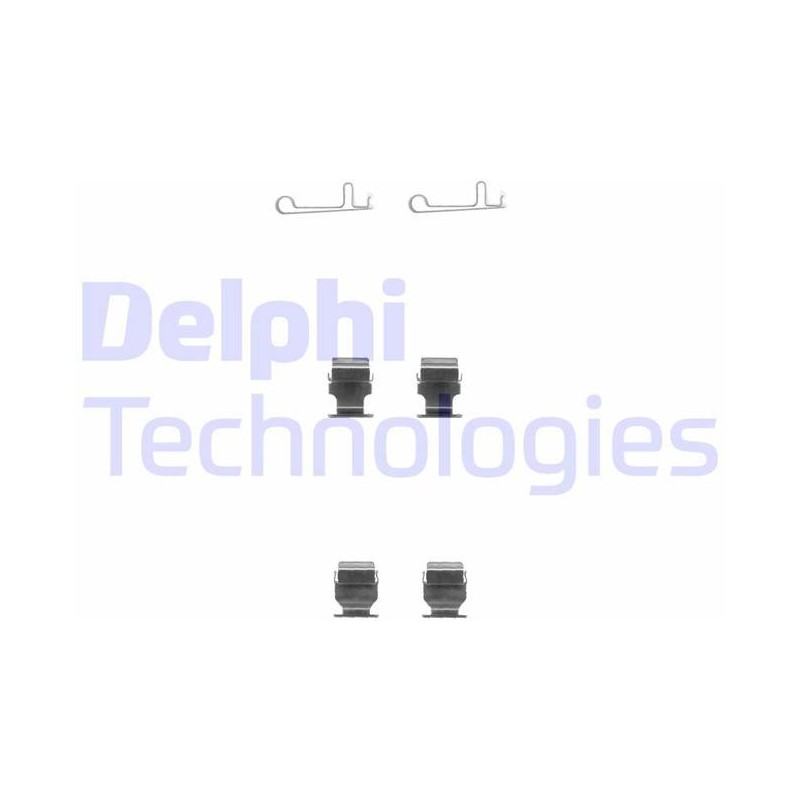 KIT ACCESSOIRES PLAQUETTES DE FREIN