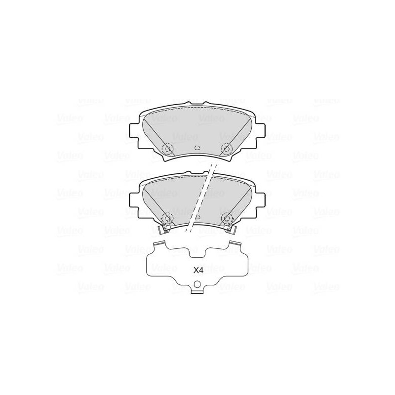 PLAQ FREIN MAZDA 3 2013 2016 RR