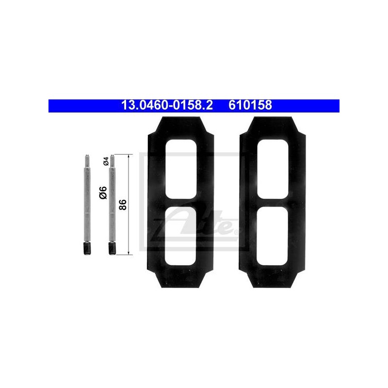 ACCESSOIRES PLAQUETTES DE FREIN