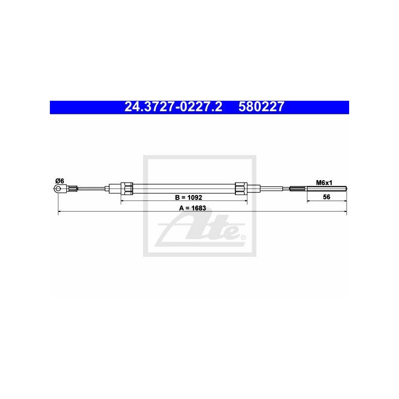 CABLE DE FREIN A MAIN