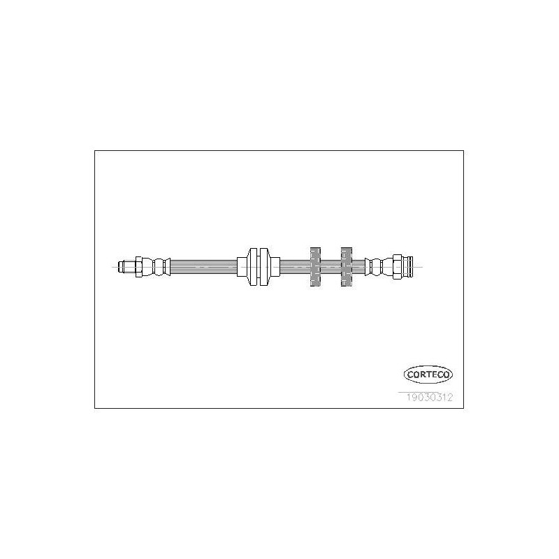 FLEXIBLE DE FREIN FIAT DOBLO