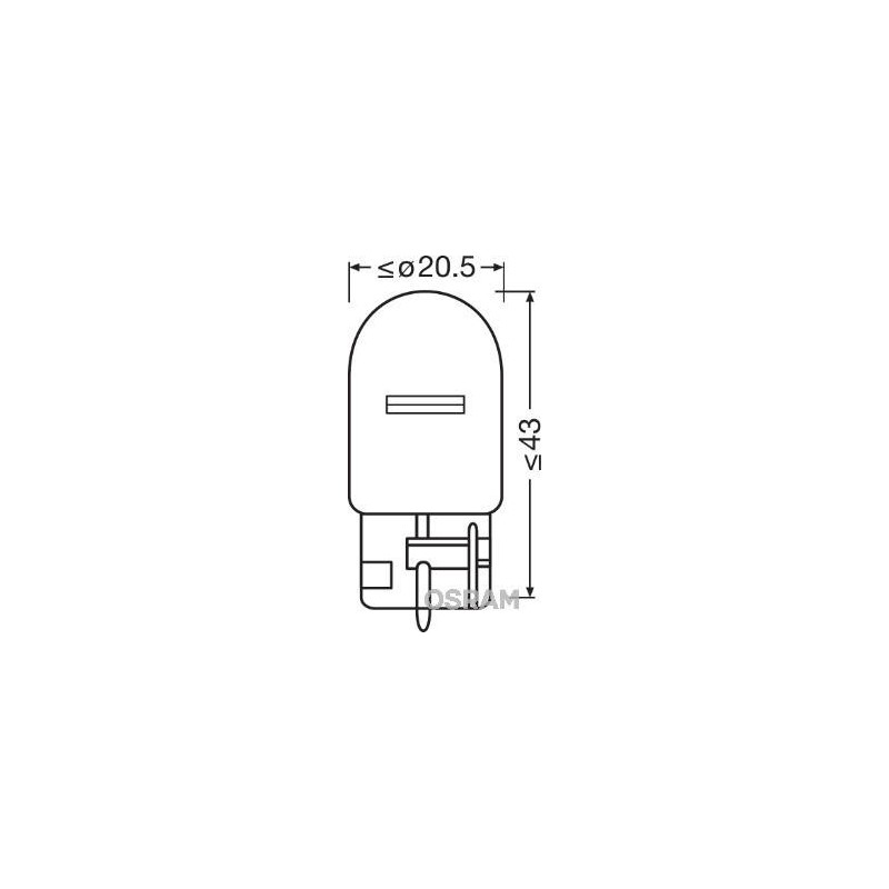 ORIGINAL W21W 12V BLI2