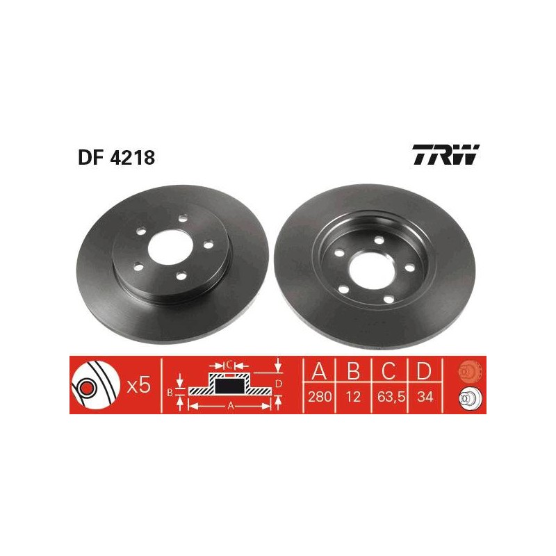 PAIRE DE DISQUES