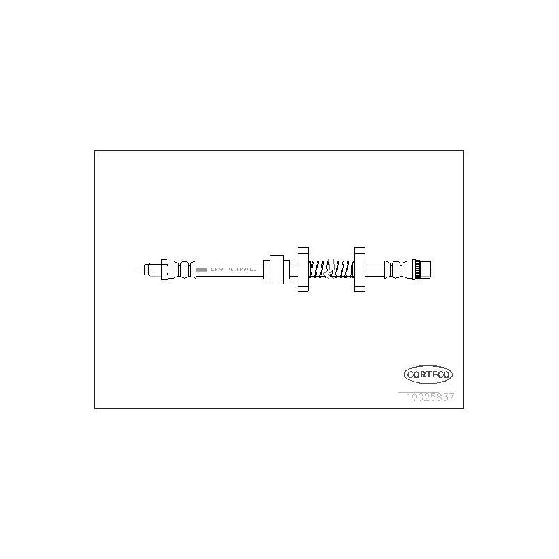 FLEXIBLE DE FREIN CITROEN XM