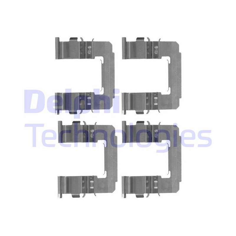 KIT ACCESSOIRES PLAQUETTES DE FREIN