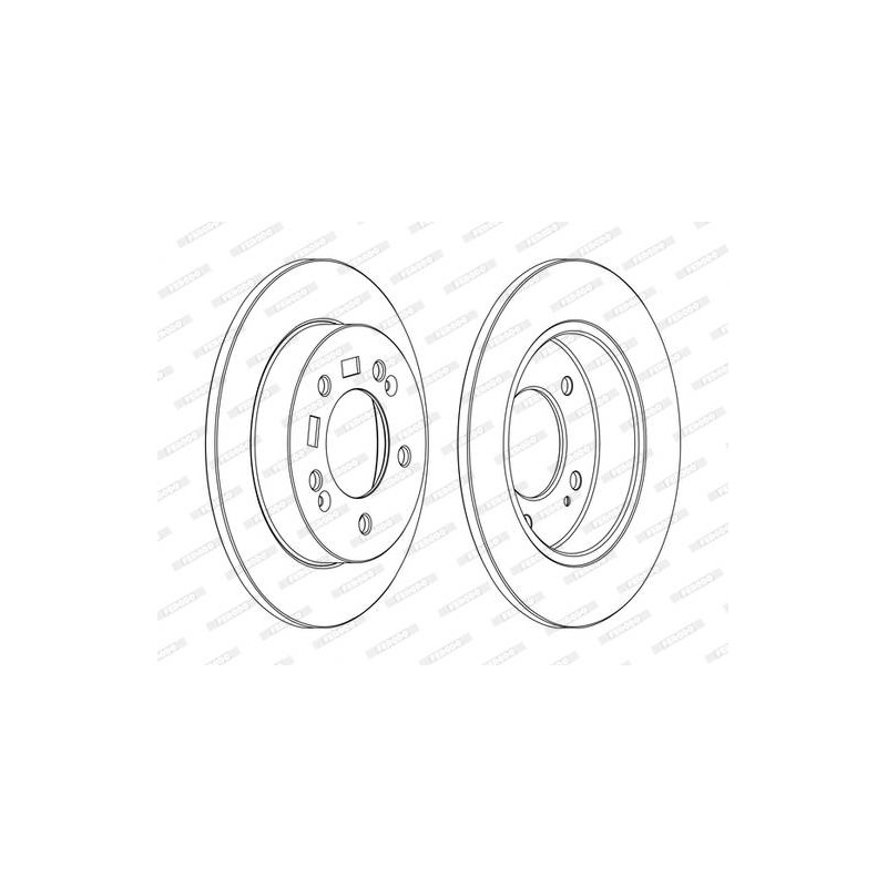 DISQUES DE FREIN VL (2P.)