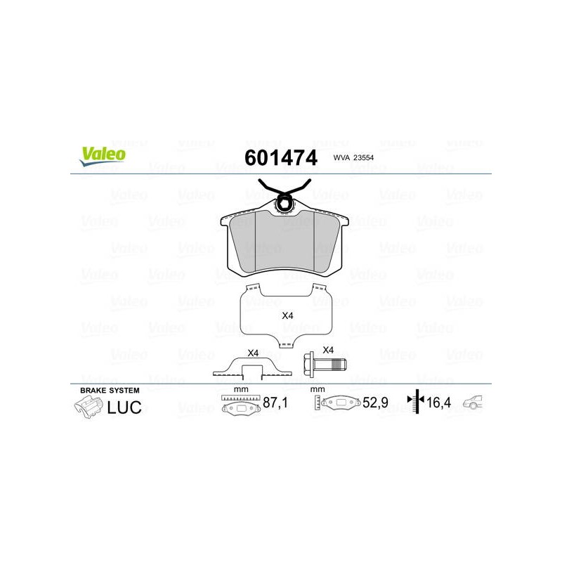 PLAQ FREIN MOTION REN CLIO 3. SCENI