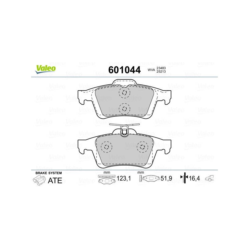 PLAQ FREIN FORD C-MAX. FOCUS II