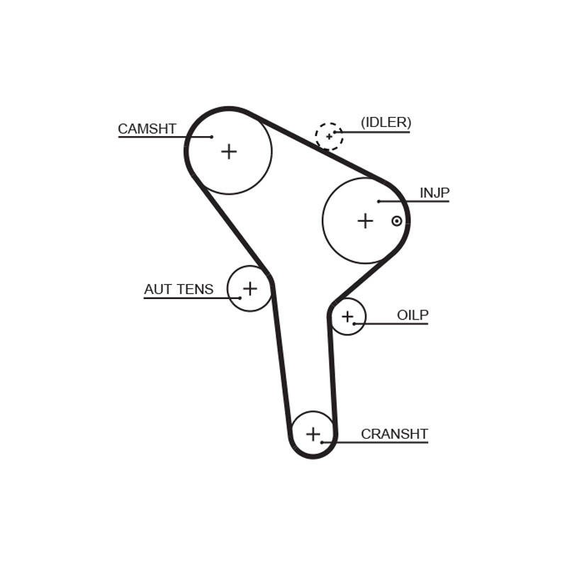 COURROIE DISTRIBUTION