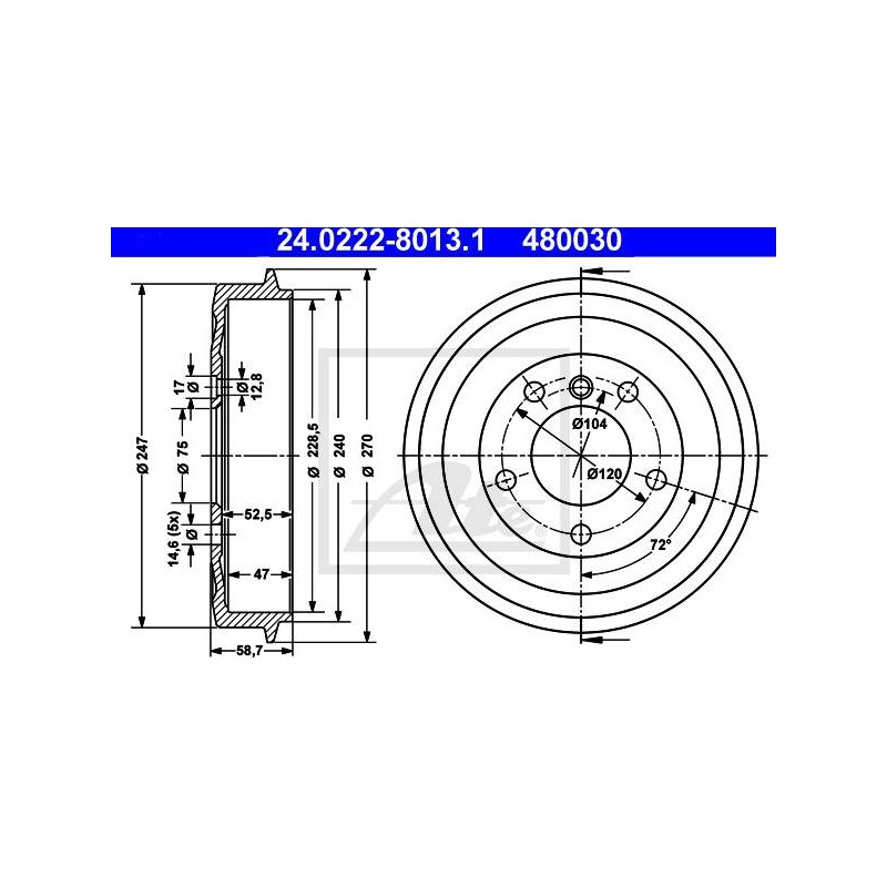 TAMBOUR PRIX UNITAIRE