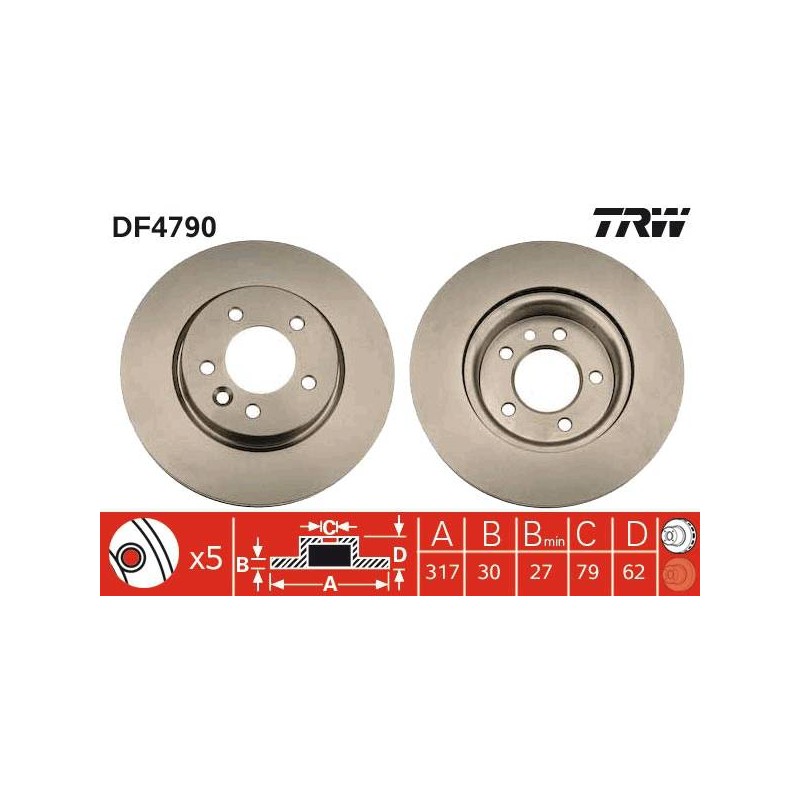 PAIRE DE DISQUES