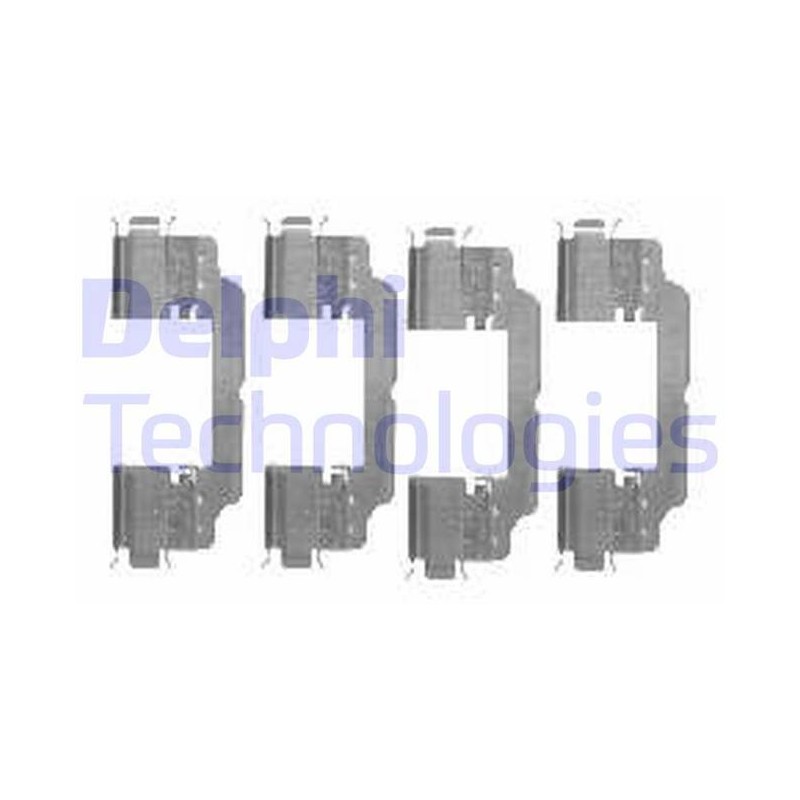 KIT ACCESSOIRES PLAQUETTES DE FREIN