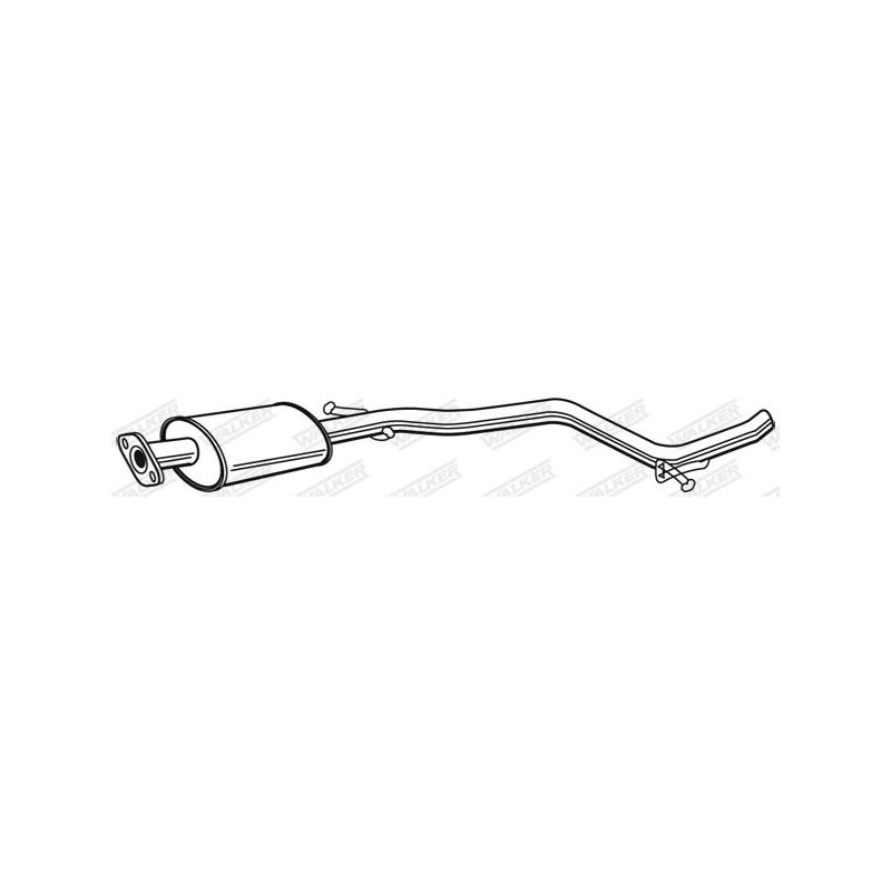 SILENCIEUX INTERMEDIAIRE ALFA ROMEO
