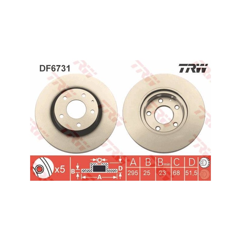 PAIRE DE DISQUES