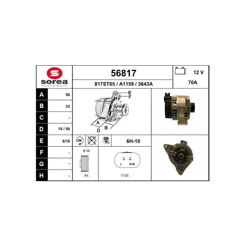 ALTERNATEUR VL / SAX0 1.1