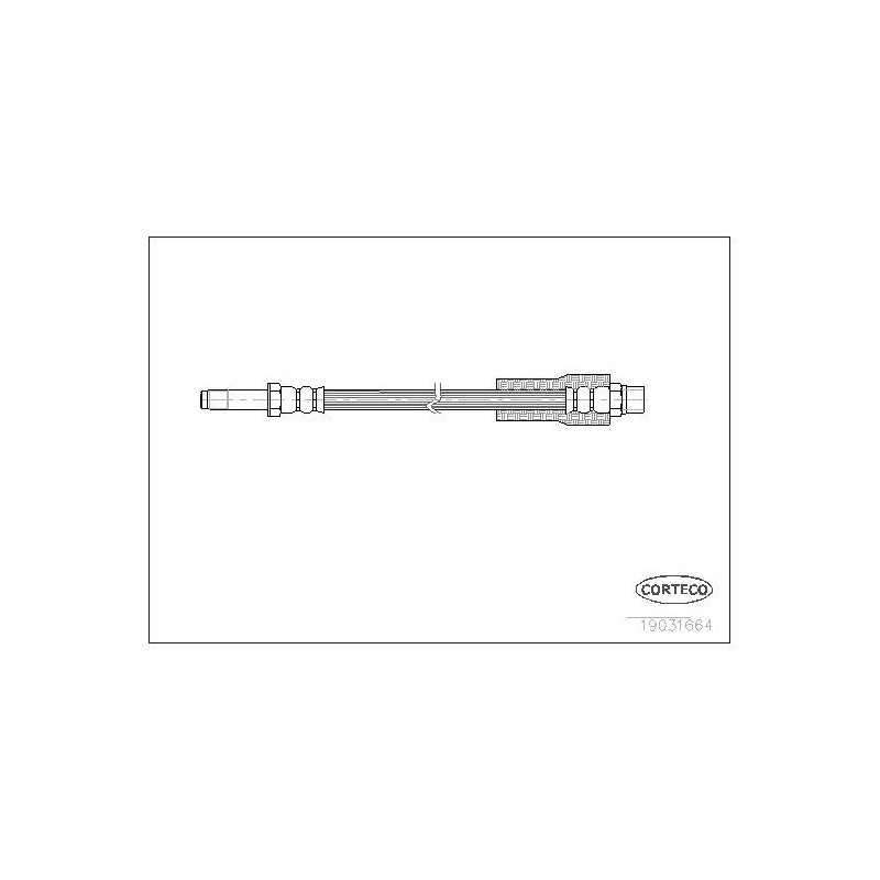 FLEXIBLE DE FREIN BMW SERIE 5 AL