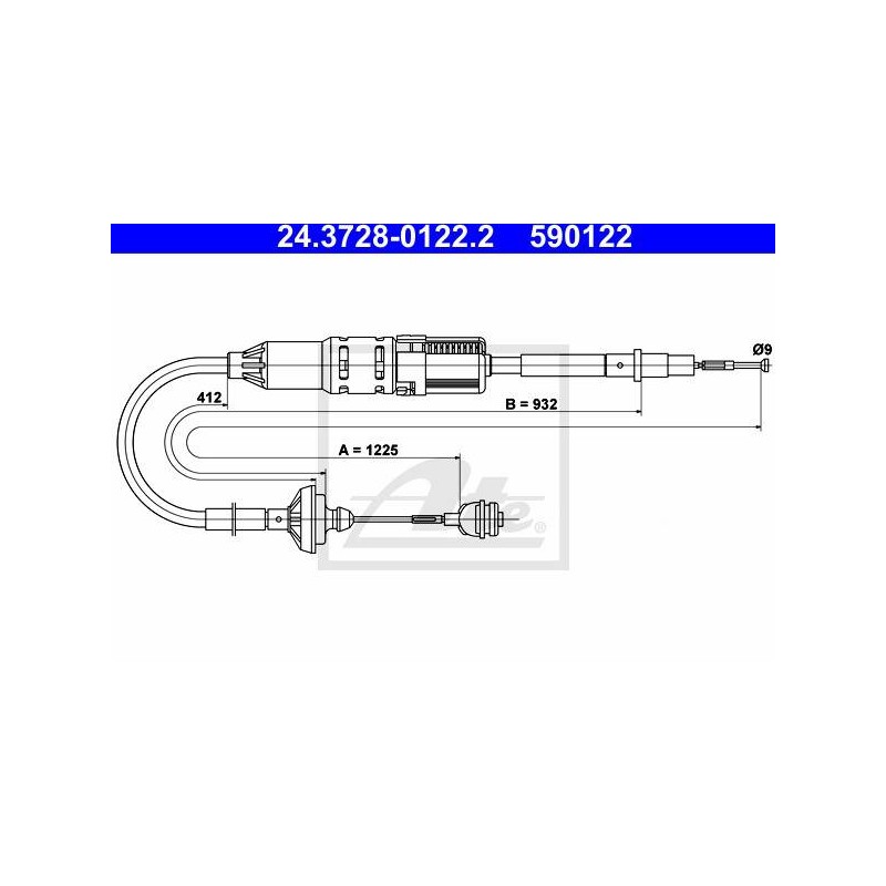 CABLE D EMBRAYAGE