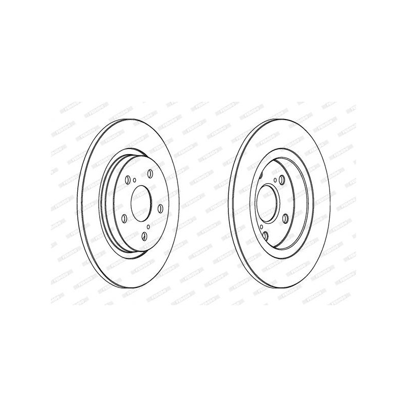 DISQUES DE FREIN (2P)