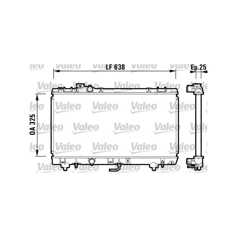 RAD MOT TOYOTA PASEO(95 99)1.5I