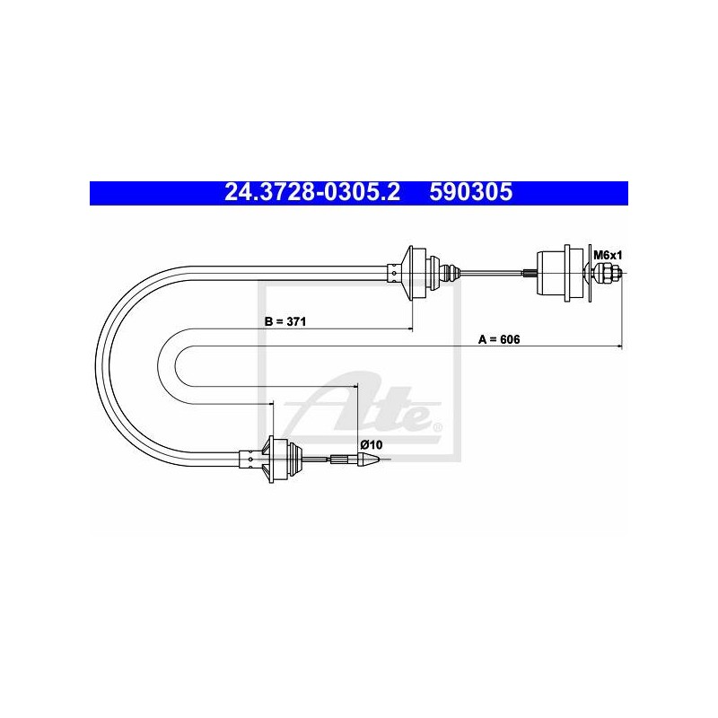 CABLE D EMBRAYAGE