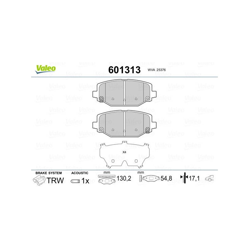PLAQ FREIN CHRYSLER GRAND VOYAGER A