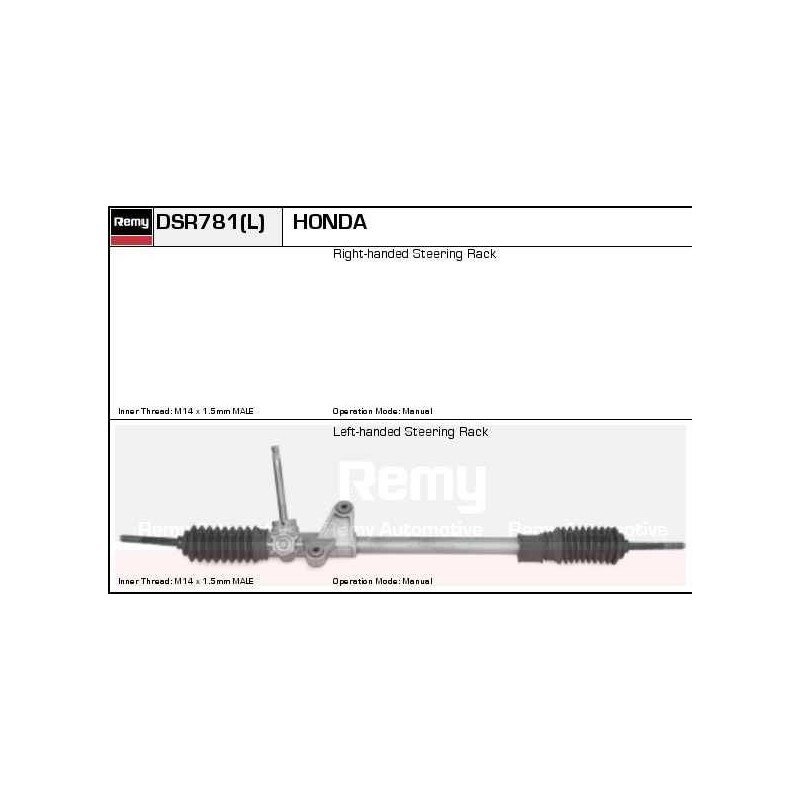 CREMAILLERE REMAN HONDA
