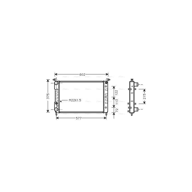 RAD EAU-VL/VUL- FIAT- PRE