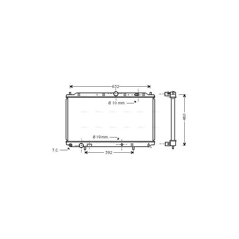 RAD EAU-VL/VUL- MITSUBISHI- PRE