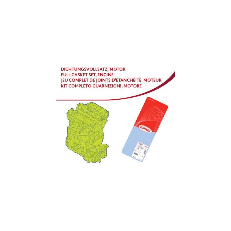 Pochette de joints de moteur