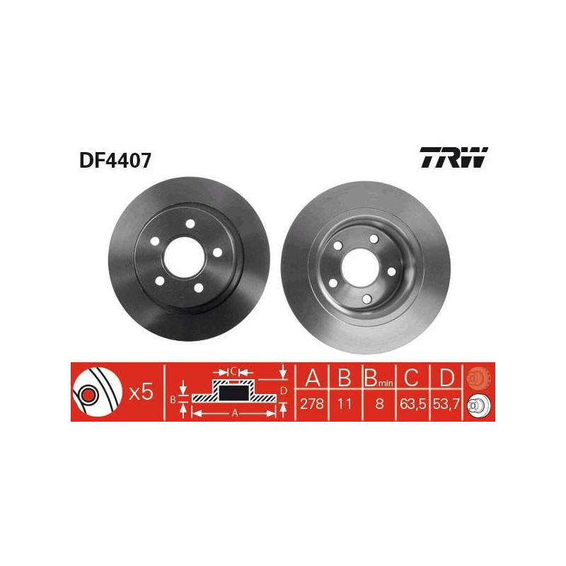 PAIRE DE DISQUES