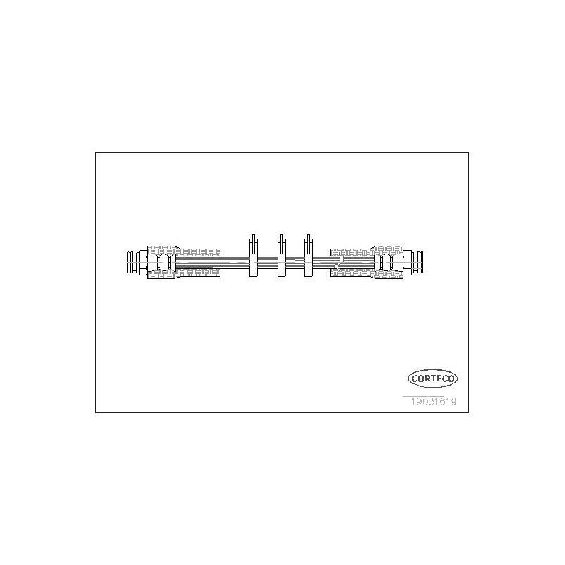 FLEXIBLE DE FREIN ALFA ROMEO 164