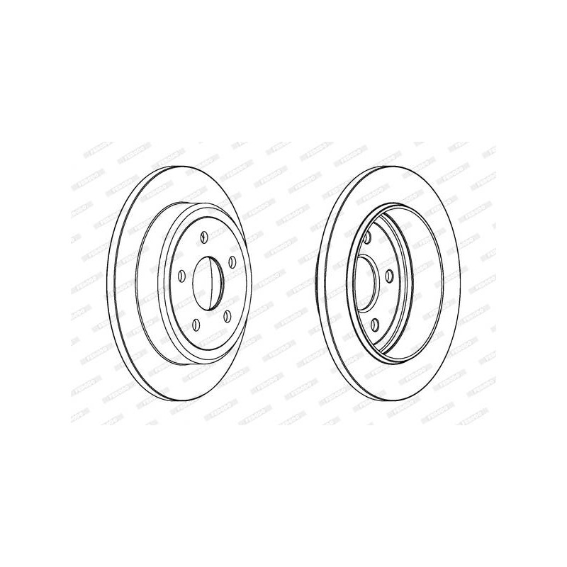 DISQUES DE FREIN VL (2P.)