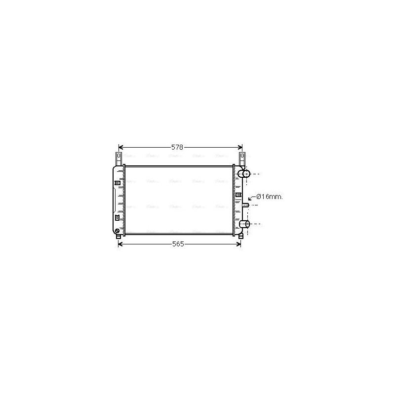 RAD EAU-VL/VUL- FORD- ALT